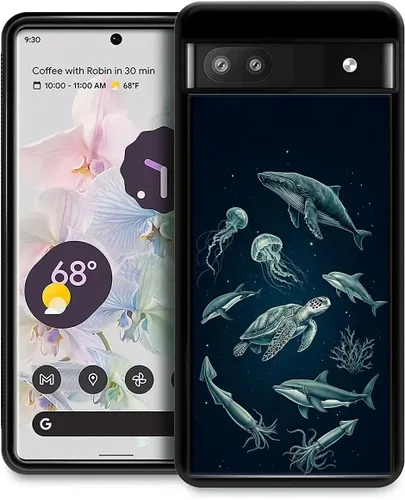 Vista 88 de CARLOCA Funda compatible con Google Pixel 4A 5G, diseño gráfico de moda, a prueba de golpes, antiarañazos, protección contra caídas, para Google