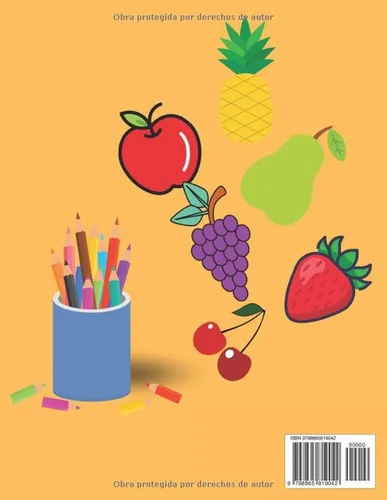 Vista 2 de Learn by coloring coloring book for kids with adorable illustrations (Spanish Edition)
