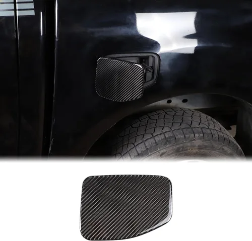 Vista 9 de Cubierta protectora para tanque de combustible de automóvil, accesorios compatibles con Ford Ranger 2015-2022, cubierta de puerta de tanque