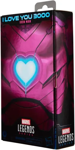 Vista 5 de Marvel Legends Series I Love You 3000 Iron Man, figura de acción