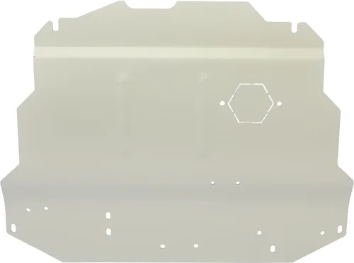 Vista 2 de ECOTRIC Placa deslizante de aluminio compatible con Volkswagen VW Jetta Golf Beetle MK4 1998-2010
