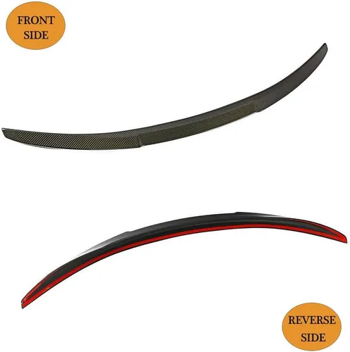 Vista 7 de Alerón trasero de fibra de carbono para BMW Serie 1 E82 Coupé 2007-2013 Factory Outlet 116i 118i120i 125i 128i 130i 135i Auto CF Tapa trasera