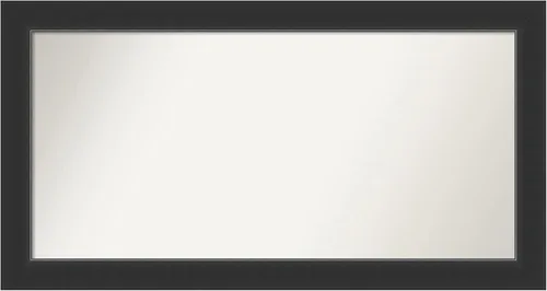 Vista 28 de Amanti Art Espejo personalizado, espejo de baño negro Astor, espejo de pared o espejo de tocador de baño sobre el fregadero (25 x 25 pulgadas)