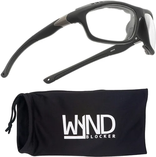Vista 18 de Murph - Gafas de sol para motocicleta, color negro y ámbar Negro Ámbar