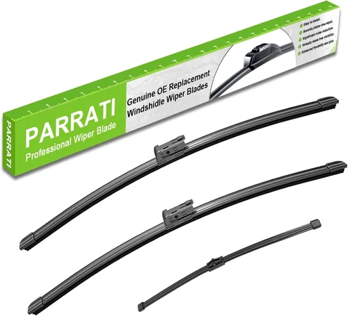 Vista 17 de PARRATI® - Limpiaparabrisas de repuesto de alto rendimiento con escobillas para parte trasera, para Jeep Wrangler 2007-2017 y Wrangler JK 2018