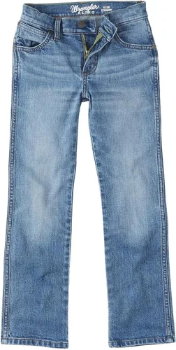 Vista 2 de Wrangler Jeans retro ajustados de pierna recta para hombre