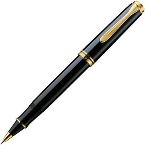 Vista 2 de Pelikan Souverän R400 997502 - Bolígrafo de punta redonda, color negro y azul, 1 unidad Negro/Azul