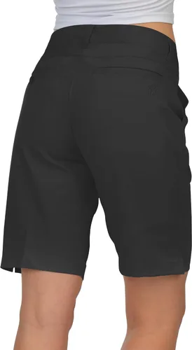 Vista 2 de Lesmart Pantalones cortos de golf para mujer, ligeros, elásticos, ajuste relajado, longitud hasta la rodilla, bermudas