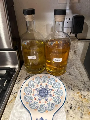 Vista 4 de Nakpunar 12 botellas de vidrio de base pesada de 25 onzas de 25.4 fl oz – Botella nórdica de 75 cc – Fabricado en los Estados Unidos
