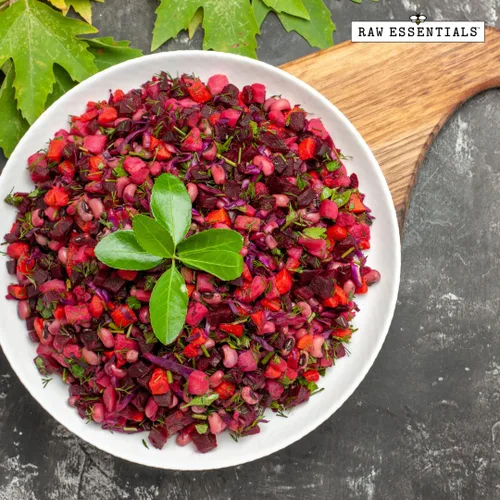 Vista 5 de Raw Essentials Remolacha roja en polvo, 10 oz