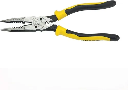 Vista 2 de Klein Tools Paquete de alicates de punta de aguja J207-8CR y alicates multiherramienta J215-8CR