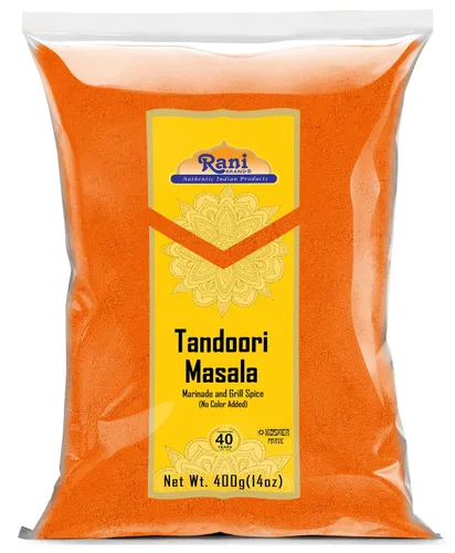 Vista 11 de Rani Tandoori Masala (natural, sin colores añadidos) Mezcla india de 11 especias 80 onzas (5 libras) 5.0 lbs a granel ~ Sin sal Vegano Apto