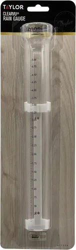 Vista 6 de Taylor ClearVu - Medidor de lluvia de 5 pulgadas con soporte de montaje de poste