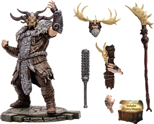 Vista 6 de McFarlane Toys - Diablo IV Landslide Druida (Común) Figura Posada Escala 1:12