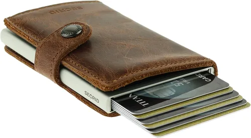 Vista 2 de Secrid - Mini cartera de piel auténtica RFID seguro para tarjetas de máximo 12 tarjetas