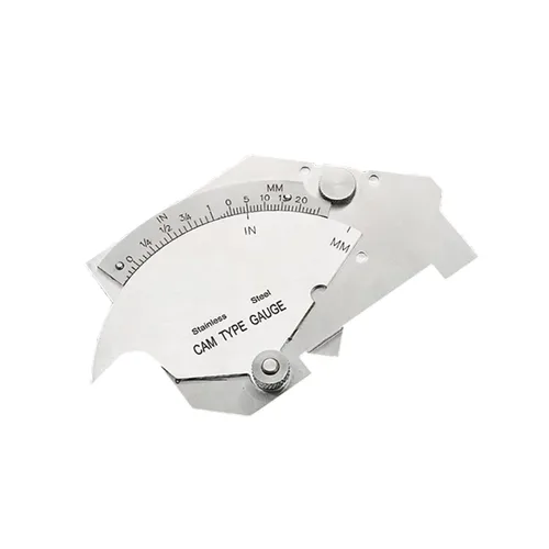 Vista 8 de Medidor de soldadura de acero inoxidable 0.126 in-1.000 in 1/8''-1'' Medidor de filete de soldadura con bolsa Medición métrica imperial