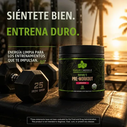 Vista 7 de Organic Preworkout 5,64 oz, No Model, 1