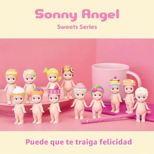 Vista 2 de Sonny Angel Sweets - Figura Mini Original / 1 Caja Ciega Sellada, Multicolor, SAS65379