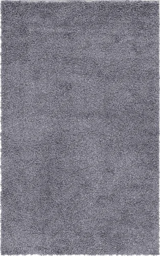 Vista 585 de Unique Loom Colección Davos Shag - Alfombra Lino