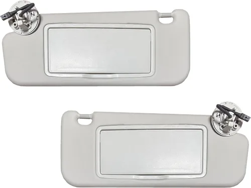 Vista 9 de Visor solar para Chevy Cruze 2017-2018 juego de pares izquierdo+derecho gris 2MPLASTIC 3 tornillos (atmósfera gris)