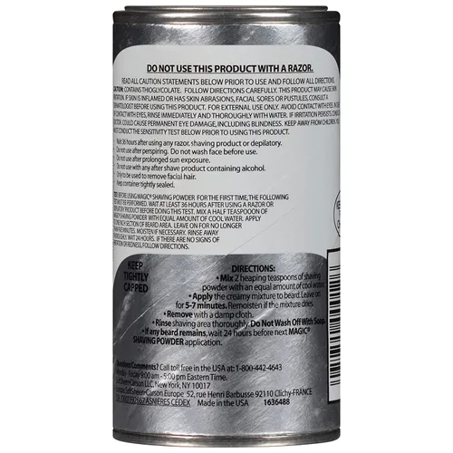 Vista 4 de Magic Polvo de afeitar acondicionador de la piel 4.5 oz (paquete de 4)