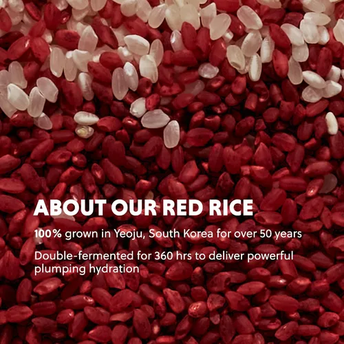 Vista 7 de HANYUL Suero Hidratante de Arroz Rojo con Ceramida Vegana Cuidado de la piel coreano para hidratación profunda, brillo radiante de la piel