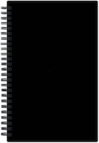 Vista 5 de Blue Sky Notes Professional Notebook, 5.5" x 8.5", Black