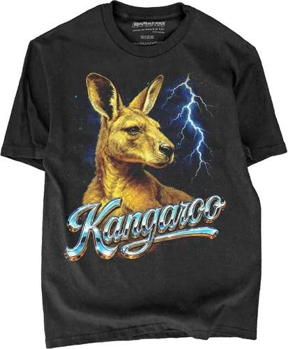 Vista 9 de Heavy Metal 80s Animal Black Camiseta - 100% algodón - para hombre y mujer azul (Blue Heeler)