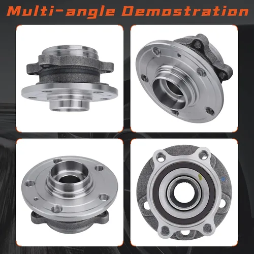 Vista 4 de 513253 Buje de rueda delantera y conjunto de cojinetes para Audi A3 TT para Volkswagen Golf/Jetta/Passat