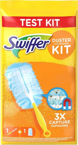 Vista 2 de Swiffer - Kit de plumero con mango y plumero de repuesto, 1 unidad