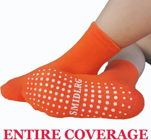 Vista 3 de Calcetines tobilleros con agarre para niños y niñas 1-33-55-7T