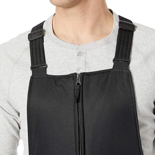 Vista 6 de BODOAO Pantalones de esquí para hombre, aislados, resistentes al agua, pantalones de esquí para nieve, overol de snowboard con aislamiento