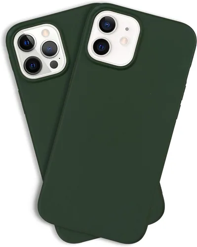 Vista 101 de Funda para iPhone 12 Pro Max, resistente protección contra caídas a prueba de golpes, a prueba de polvo, 6.7 pulgadas 2020, verde bosque militar