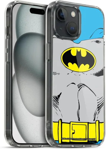 Vista 219 de Head Case Designs Funda de gel con licencia oficial de Batman DC Comics Bat Signal Logos [protección de grado militar] compatible con Apple iPhone 7