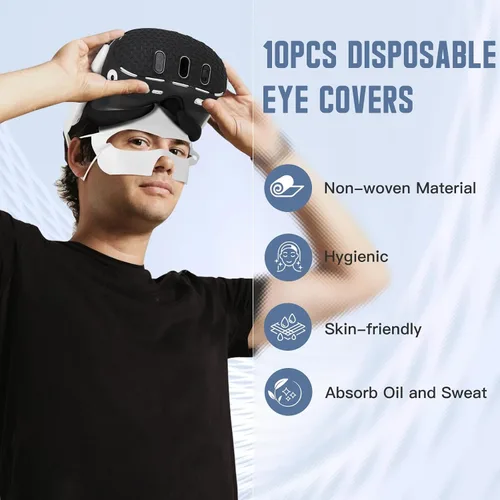 Vista 8 de TiMOVO Juego de accesorios de protección VR para Meta Quest 3, cubierta protectora de realidad virtual que incluye agarre para el controlador