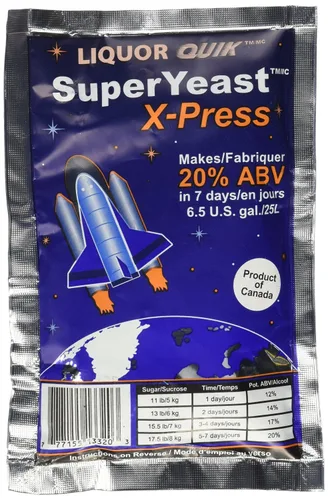 Vista 2 de Super Levadura X-Press y Liquor Quik Super Kleer K.C. Combo