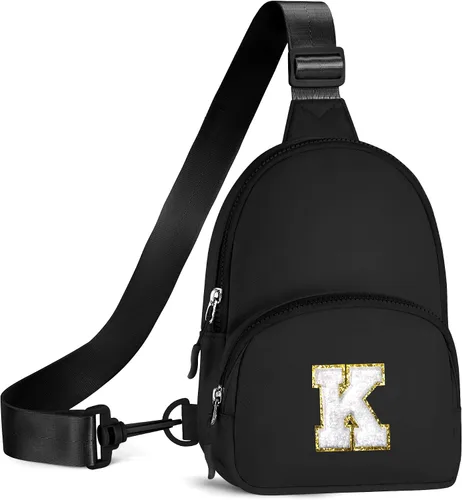 Vista 70 de YOOLIFE Bolso bandolera con inicial, bolsas pequeñas para niñas y mujeres, regalos para adolescentes, niñas, adolescentes, novia, dama de honor
