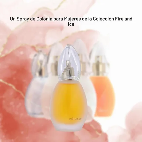 Vista 2 de Revlon Fire & Ice Perfume para mujer, Eau de Colonia en aerosol, 1.7 onzas