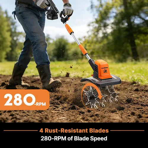 Vista 7 de LawnMaster Cañón inalámbrico de 24V MAX 9" - CLTE2409
