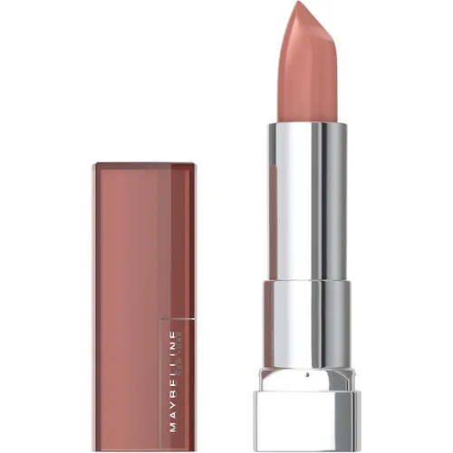 Vista 27 de Maybelline - Lápiz labial Color Sensational para labios, hidratante con acabado mate, Nude Nuance, color nude, rosado, rojo, ciruela, 1 unidad 0