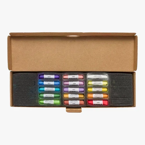 Vista 2 de Mount Vision Pastel suave: juego de 15 colores: iridiscentes