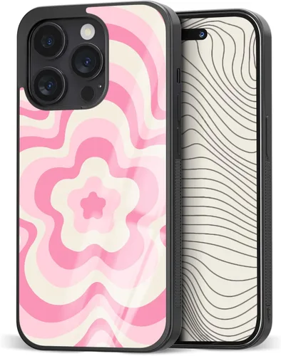 Vista 26 de Fundas de teléfono con estampado de flores Kawaii para niñas estéticas iPhone 5 6 7 8 11 12 13 14 Pro Max Plus Mini X, Samsung S9 S10 S20 S21 S22