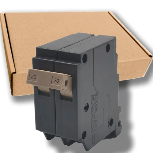 Vista 18 de Interruptor de circuito de 15 Amp, 1 polo, tipo de enchufe de 3/4 de pulgada, disyuntor de caja moldeada compatible con centros de carga OEM, 10KA