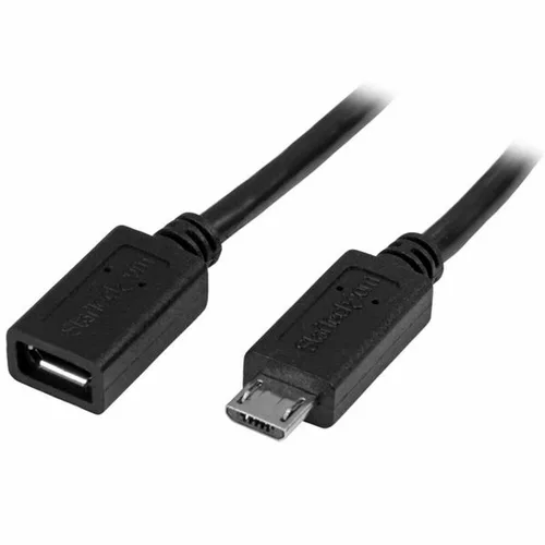 Vista 2 de Cable Micro USB Startech USBUBEXT50CM Negro