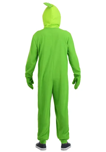 Vista 2 de Disfraz Enterizo para Adultos de Peashooter de Plants vs Zombies Multicolor