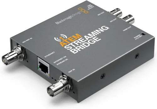 Vista 2 de Blackmagic Design ATEM Streaming Bridge