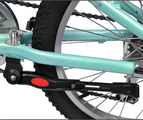 Vista 5 de SEISSO Soportes de bicicleta – Soporte central ajustable de aleación de aluminio para niños, soporte central para bicicletas