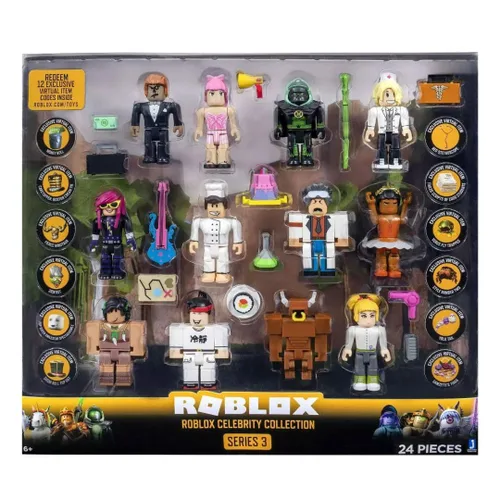 Vista 2 de Playset Celebrity Collection - Serie 3 - Paquete de 12 figuras (incluye 12 artículos virtuales exclusivos)