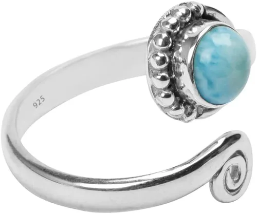 Vista 7 de Anillo de dedo del pie de piedra preciosa de plata de ley 925, joyería para el cuerpo, anillo de dedo del pie de la mano de la mano de la piedra