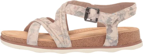 Vista 8 de Clarks Sandalias planas Brynn Ave para mujer, Beige